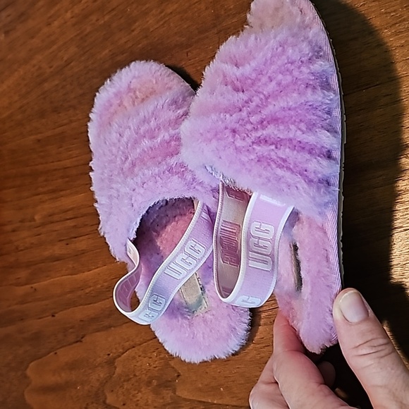 AWESOME UGG FLUFF YEAH WAVY PURPLE - Picture 2 of 7